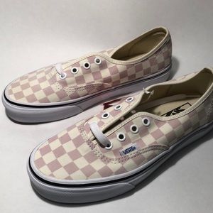 Sea Fog Checkered Vans